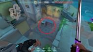 Pearl's A-Site bolt landing (Image via Valorant)